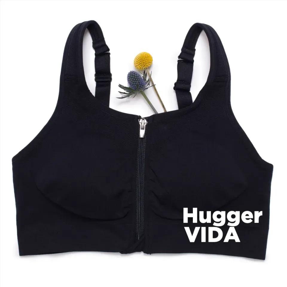 Trulife Hugger Vida kompresjons-BH svart uten spiler