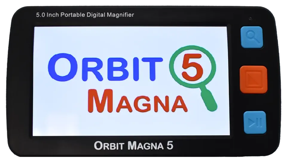 Orbit Reader Magna 5 forstørrelsesvideo 5 tommer 4x-32x