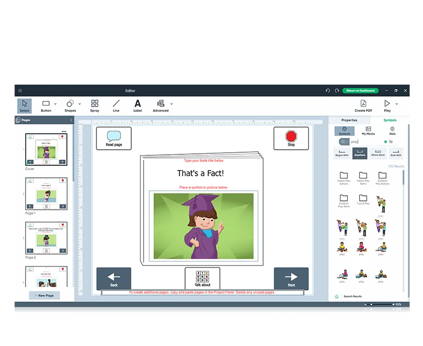 Tobii Dynavox Boardmaker 7 symbolprogram Windows