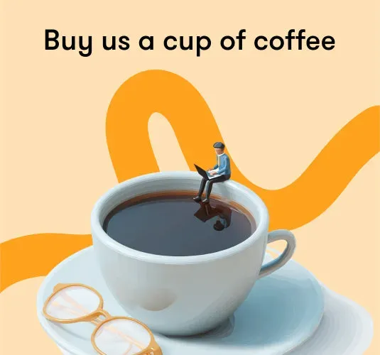 Envision Ally støttebidrag kaffekopp donasjon