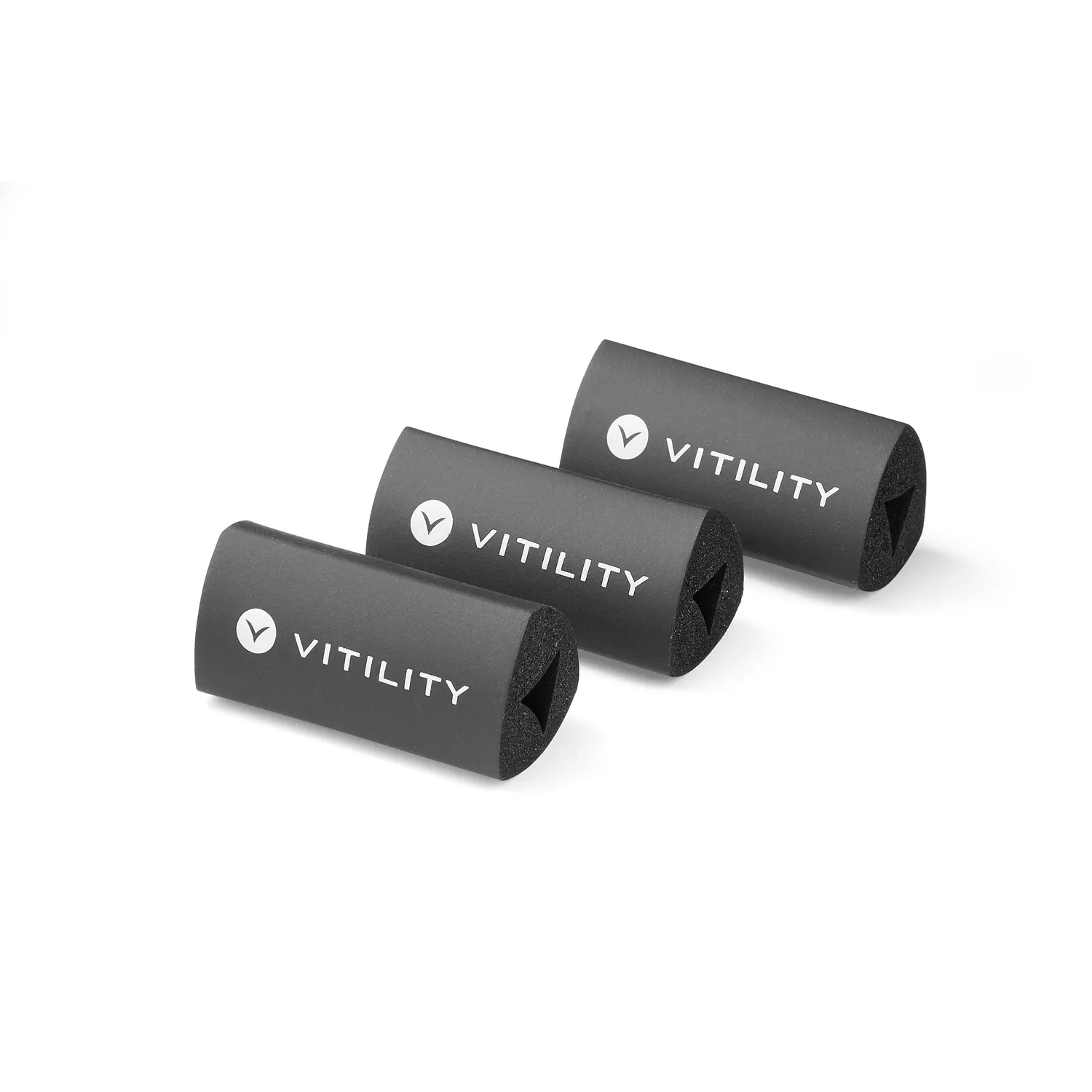 Vitility trekantet penngrep ergonomisk 3-pakning gummi
