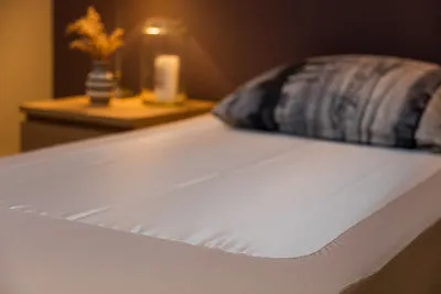 Glidelaken stretch med glideflate bomull