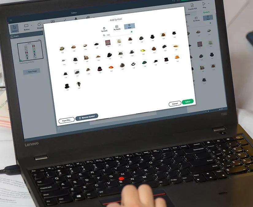 Tobii Dynavox Boardmaker 7 symbolprogram Windows