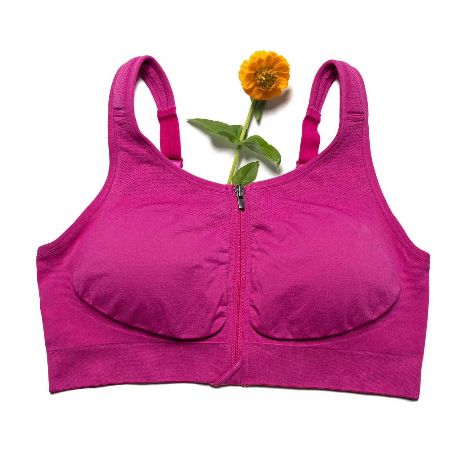 Trulife Hugger Vida kompresjons-BH rosa trådløs
