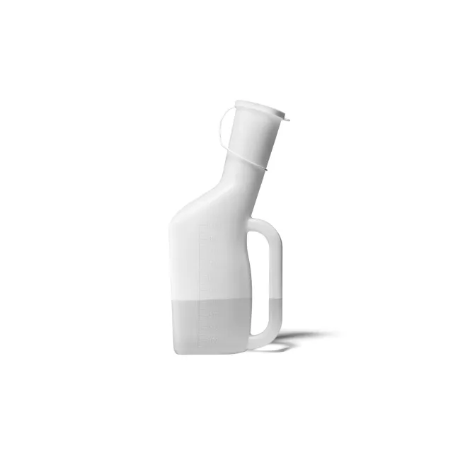 Vitility urinal urinflaske menn 1 liter med lokk
