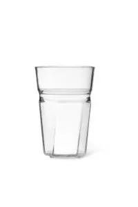 Uknuselig glass plast krystallklart med grep