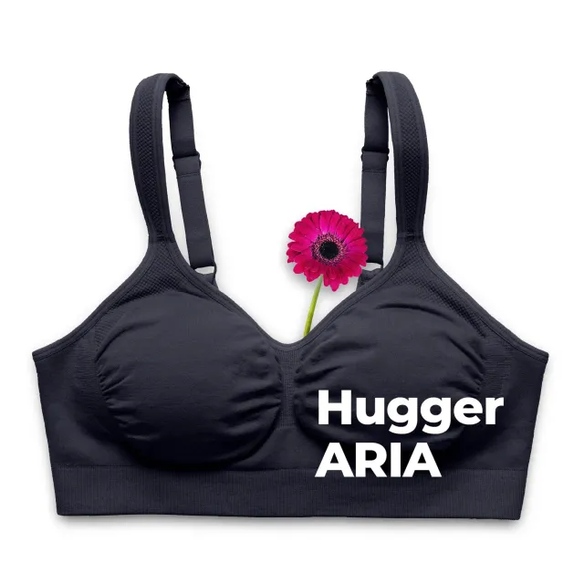 Trulife Prairie Wear Hugger Aria kompresjons-BH svart
