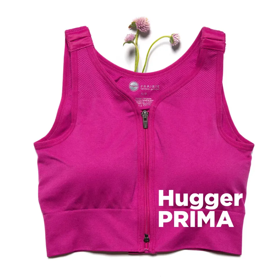 Trulife Prairie Wear Hugger kompresjons-BH Prima Pink