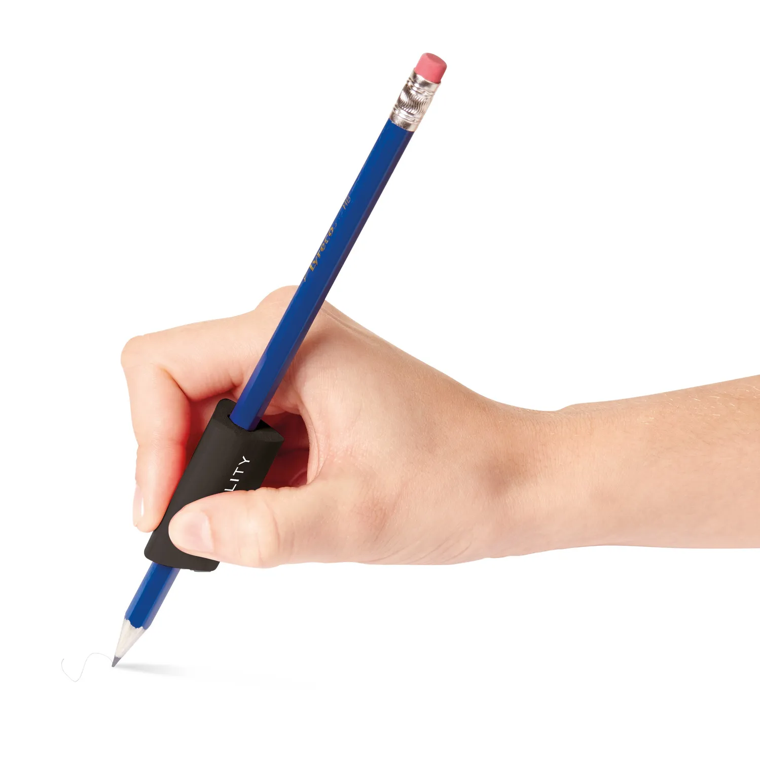 Vitility trekantet penngrep ergonomisk 3-pakning gummi