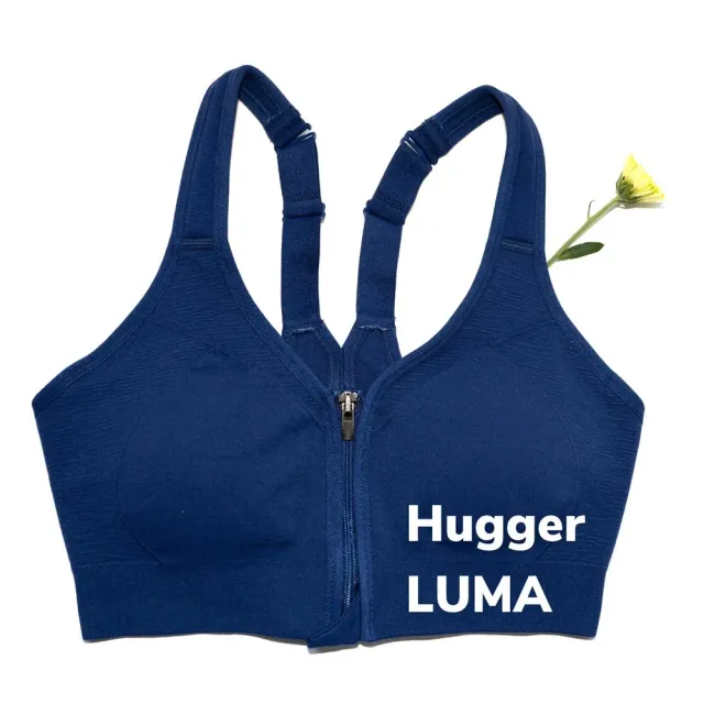 Trulife Hugger Luma sports-BH lyseblå høy støtte