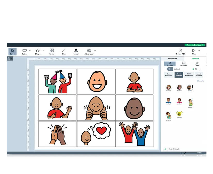 Tobii Dynavox Boardmaker 7 symbolprogram Windows