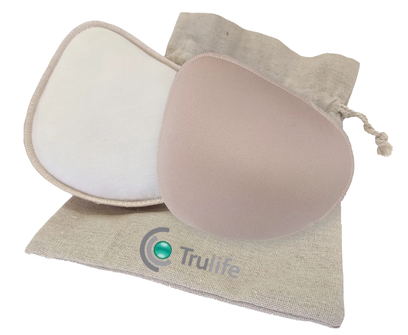 Trulife Luna 622 brystprotese beige lett fritidsform