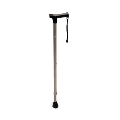 Vitility gåstokk justerbar mørkegrå 76-103,5 cm