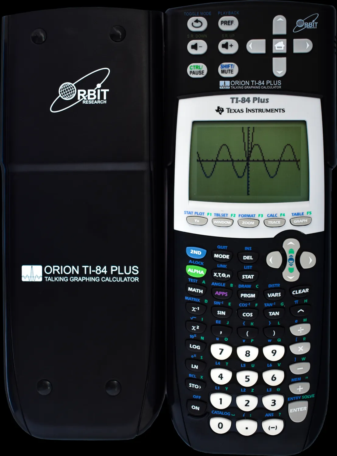 Orbit Reader Orion TI-84 Plus grafisk kalkulator med tale