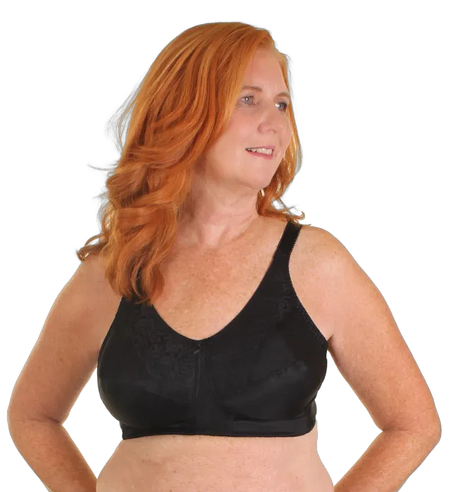 Trulife 190 Irene protese-BH svart full støtte