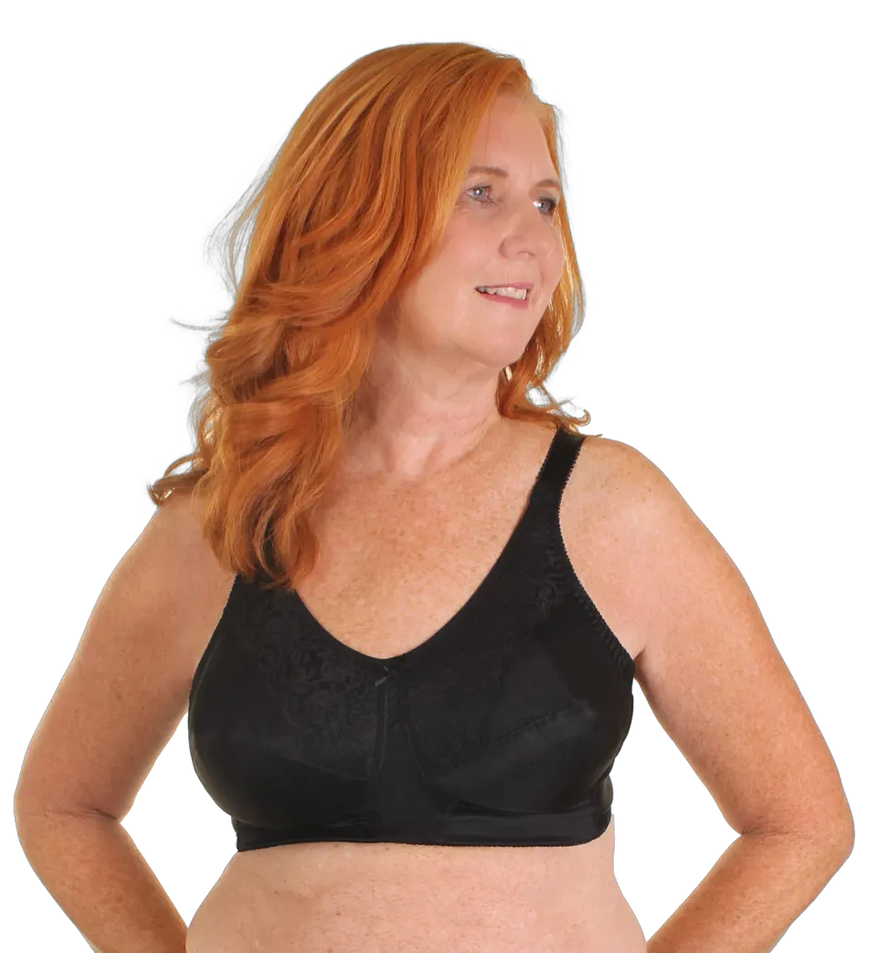 Trulife 190 Irene protese-BH svart full støtte