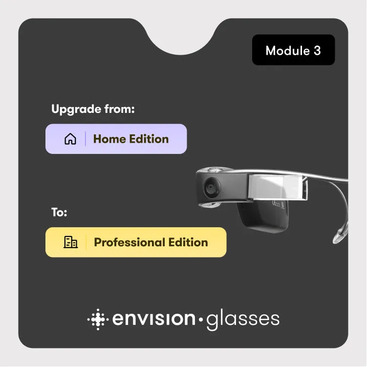 Envision Glasses oppgraderingsmodul Read til Home for synshemmede