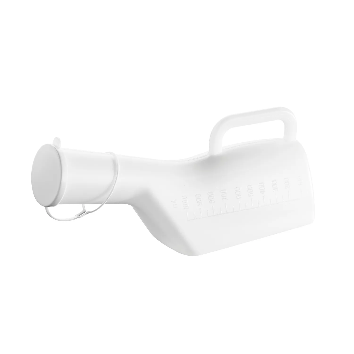 Vitility urinal urinflaske menn 1 liter med lokk