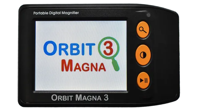 Orbit Magna 3 håndholdt forstørrer 3,5 tommer 2-25x