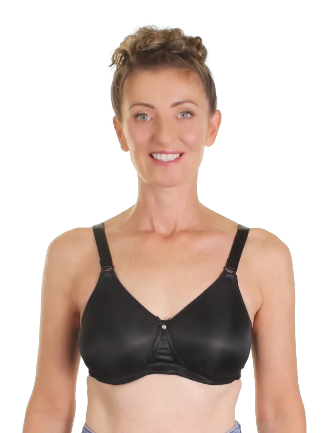 Trulife 4013 Alexandra protesebh svart 38C sømløs