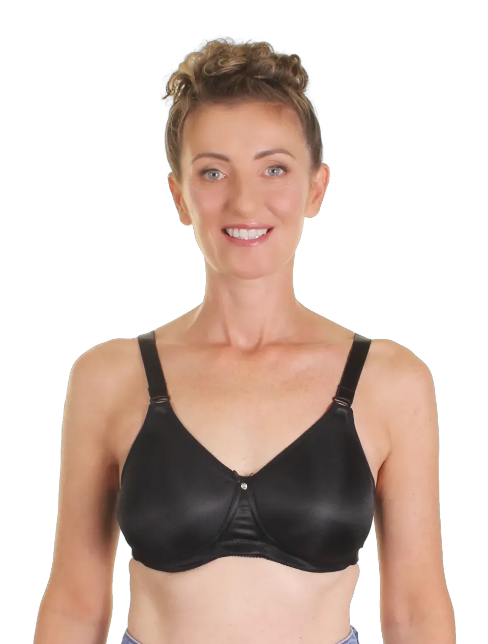 Trulife 4013 Alexandra protesebh svart 38C sømløs