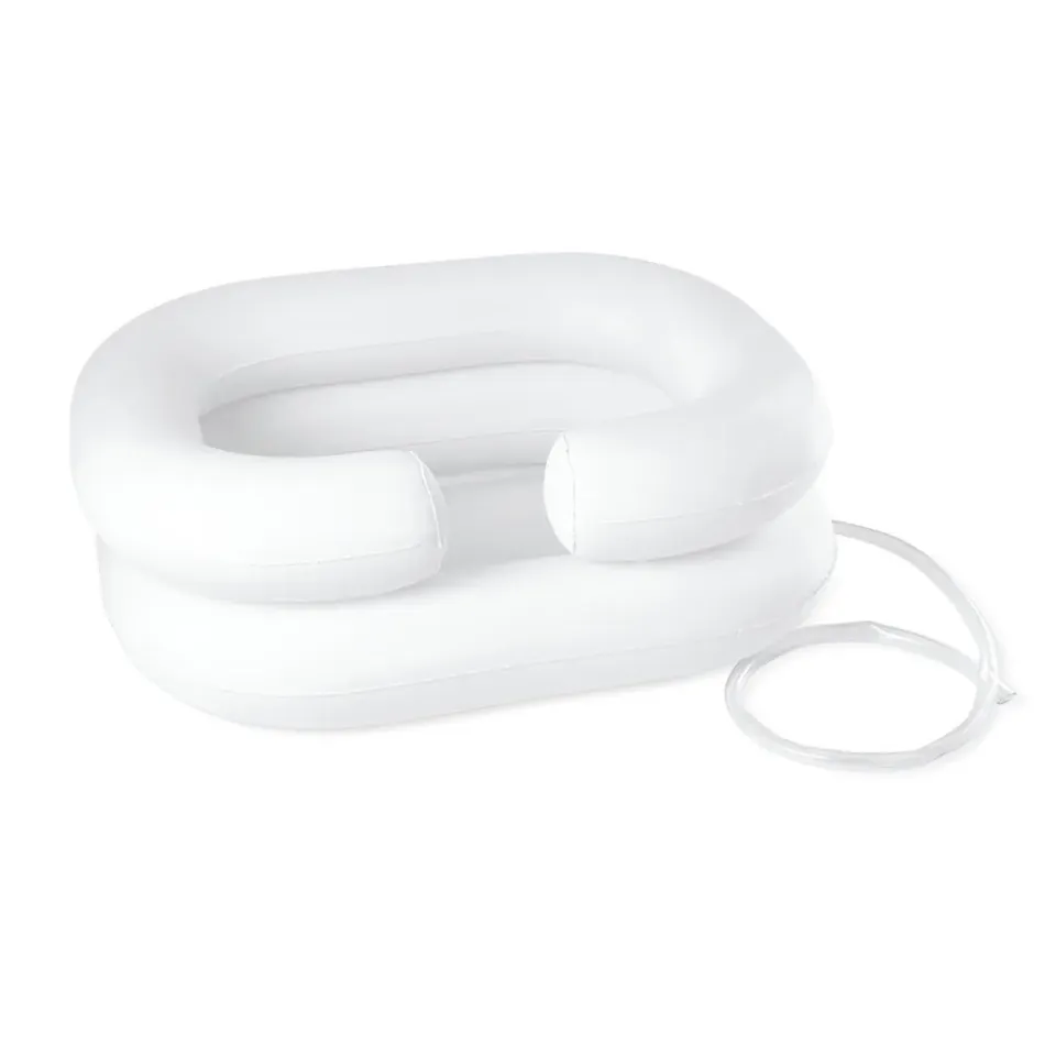 Vitility oppblåsbar hårvasker PVC for seng