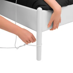 Vitility sengetaustige nylon 390 cm