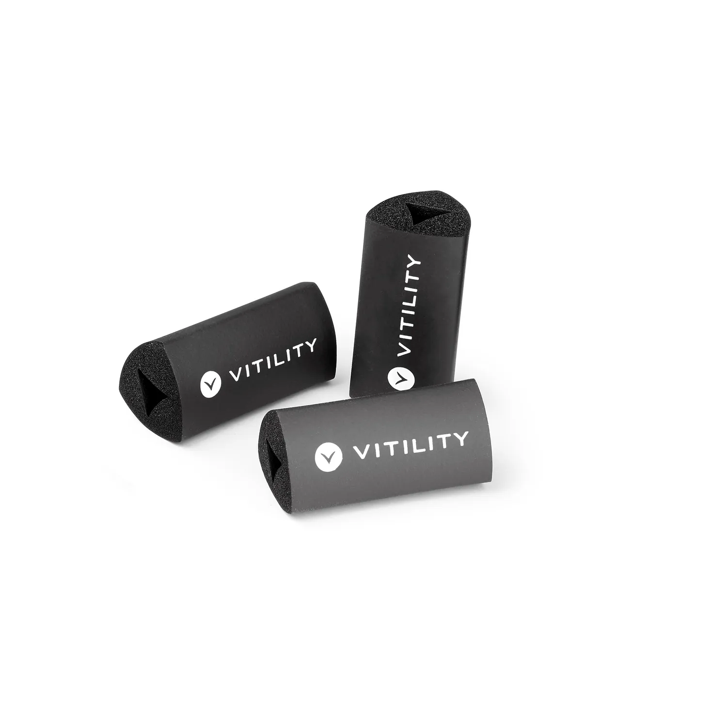 Vitility trekantet penngrep ergonomisk 3-pakning gummi