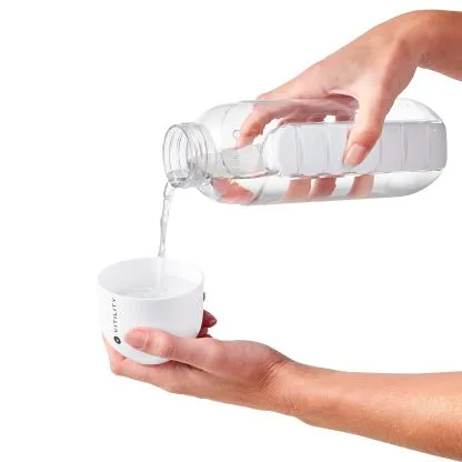 Vitility drikkeflaske med pilledosett 2 i 1