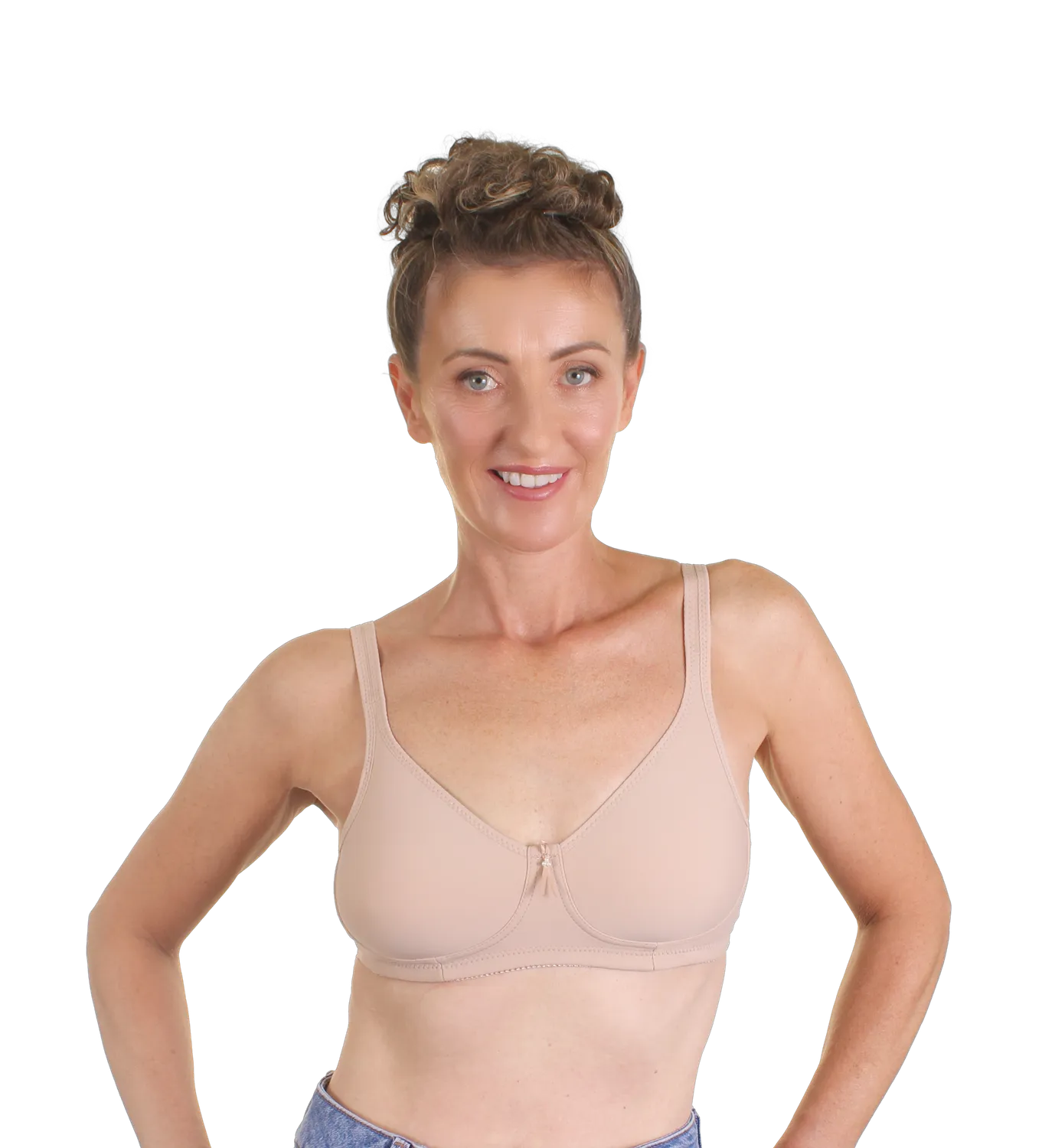 Trulife Emily 4030 BH latte sømløs med lomme