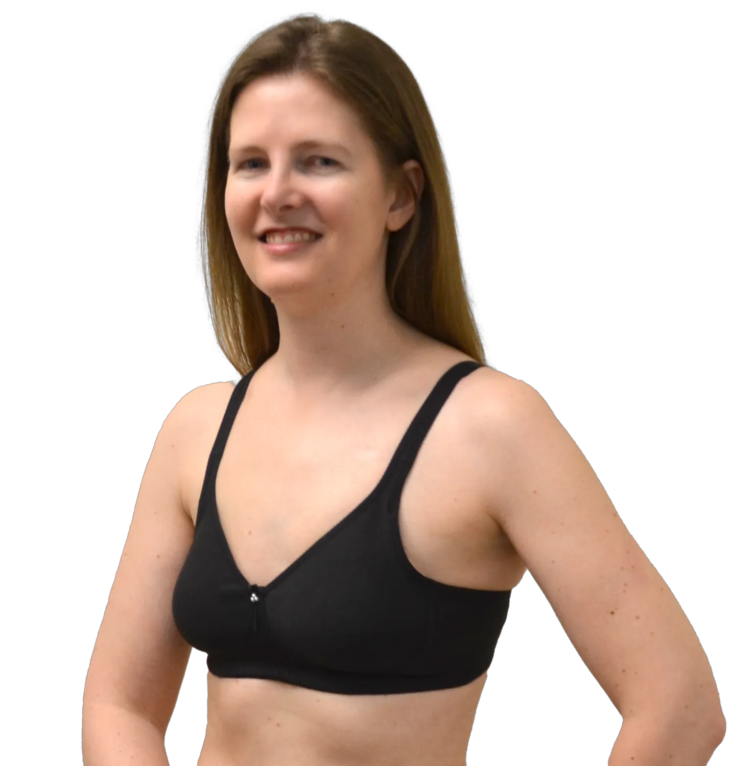 Trulife Emily 4030 bh svart myk sømløs
