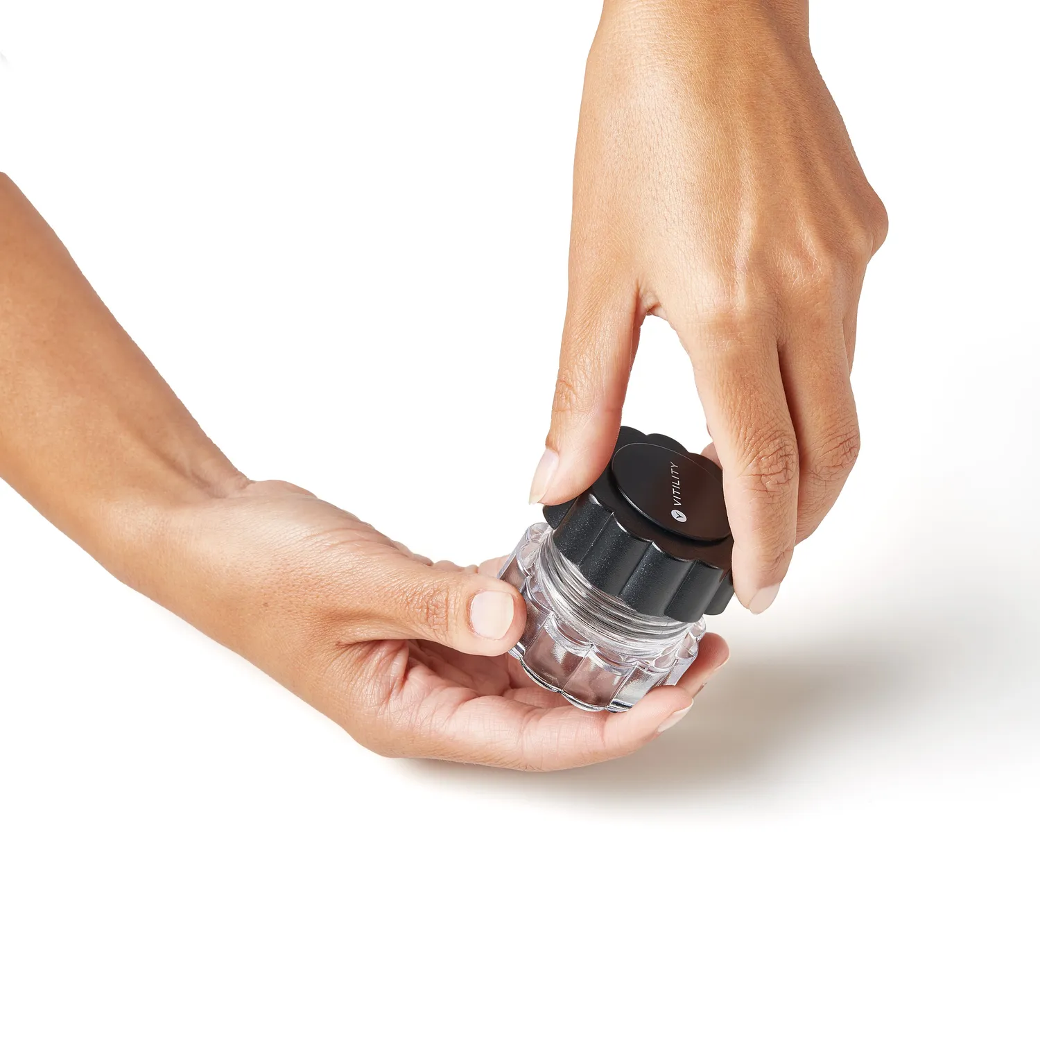 Vitility pilleknuser ergonomisk med oppbevaring