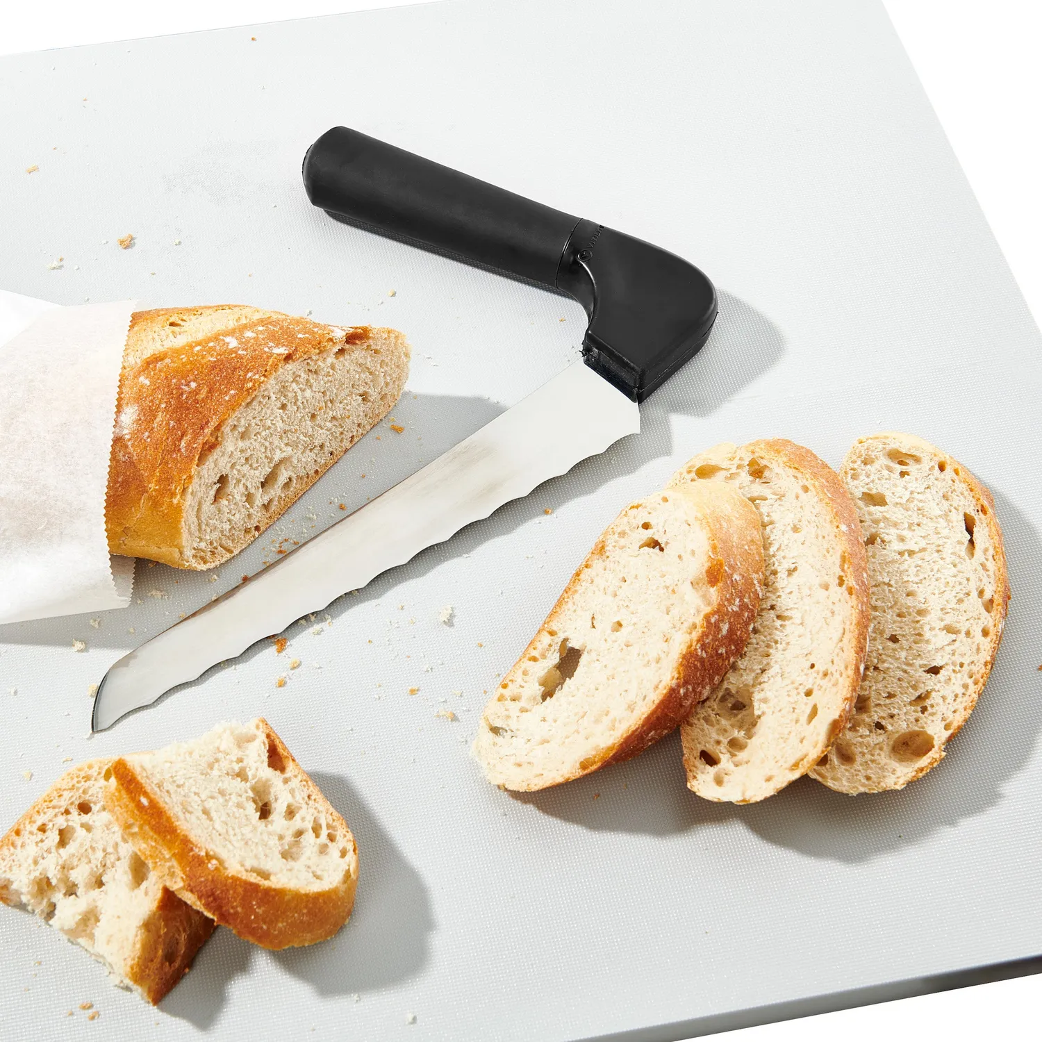 Vitility ergonomisk brødkniv vinklet