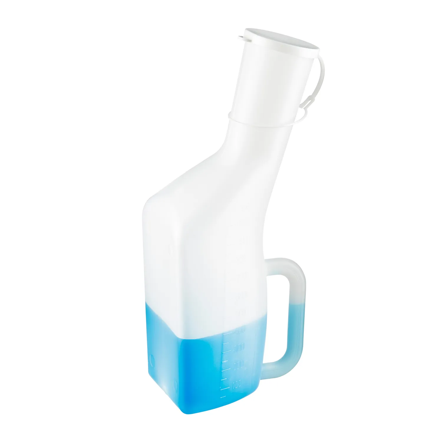 Vitility urinal urinflaske menn 1 liter med lokk