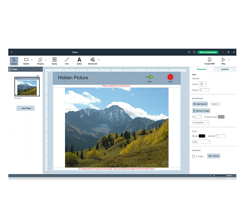 Tobii Dynavox Boardmaker 7 symbolprogram Windows