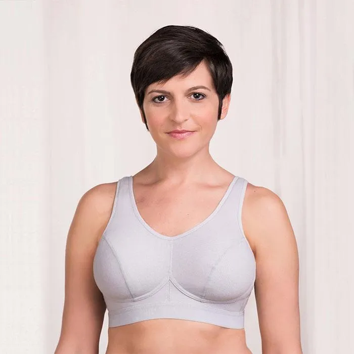 Trulife Sophia 330 sports-BH grå med proteselomme