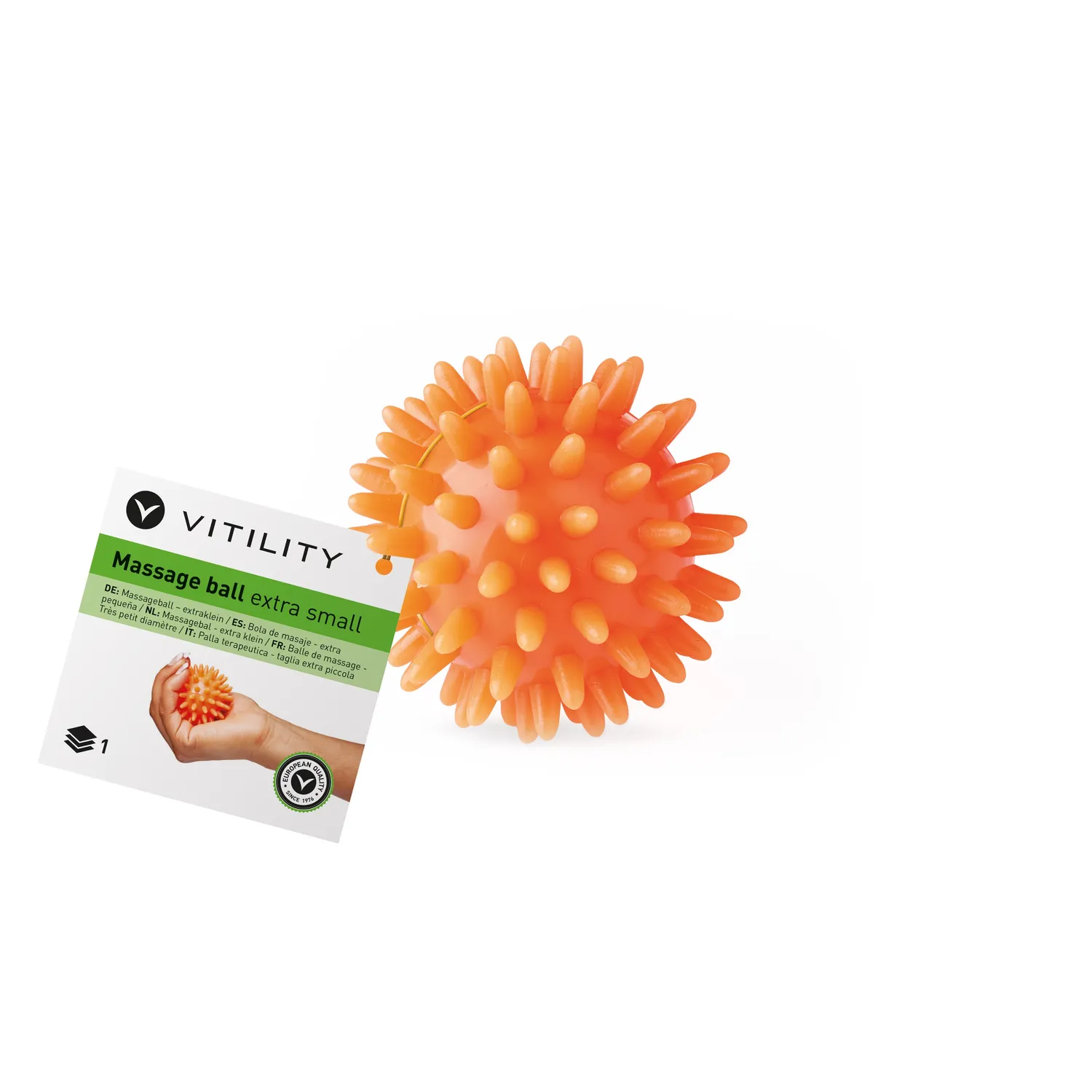 Vitility massasjeball medium grepball gummi pigger