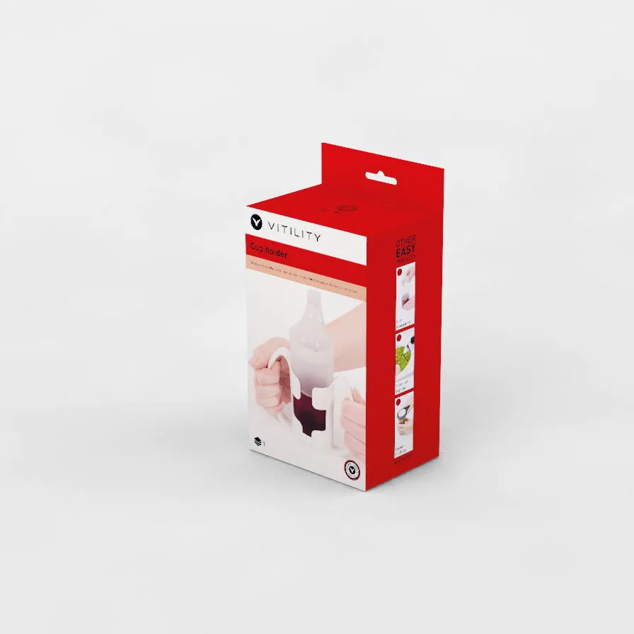 Vitility koppholder til transparent kopp
