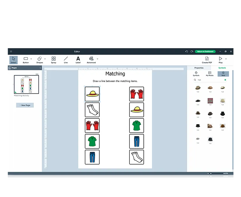 Tobii Dynavox Boardmaker 7 symbolprogram Windows