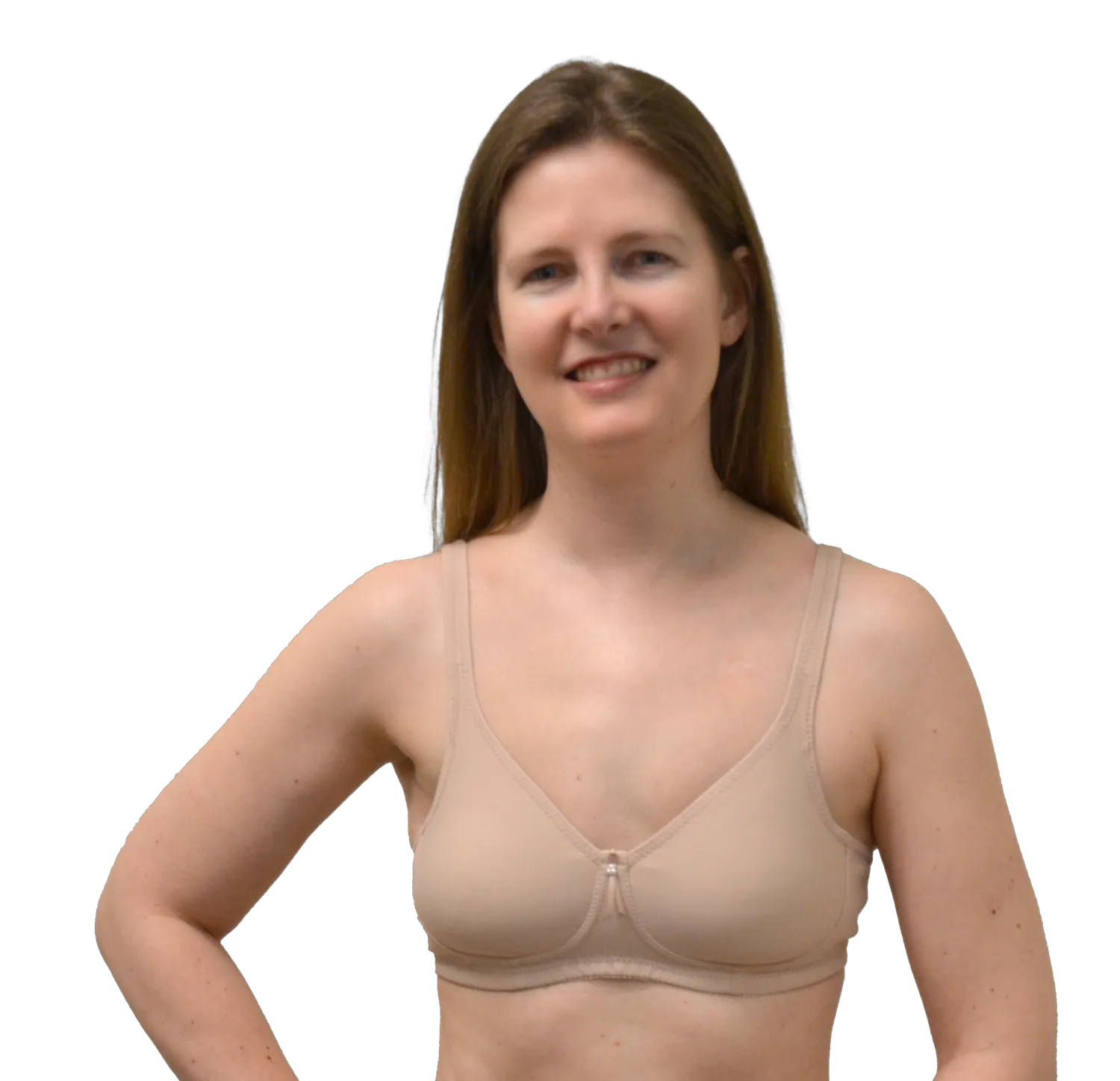 Trulife Emily 4030 BH latte sømløs med lomme