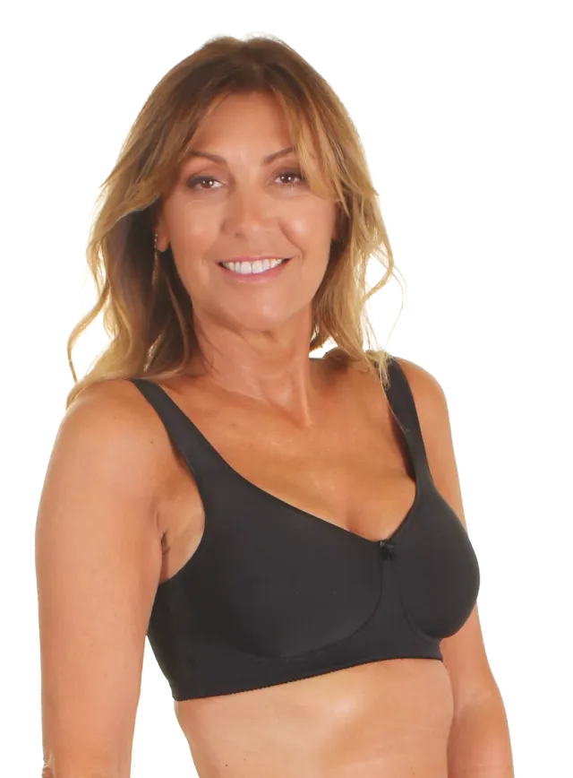Trulife 4040 Harper BH sømløs Svart 38C