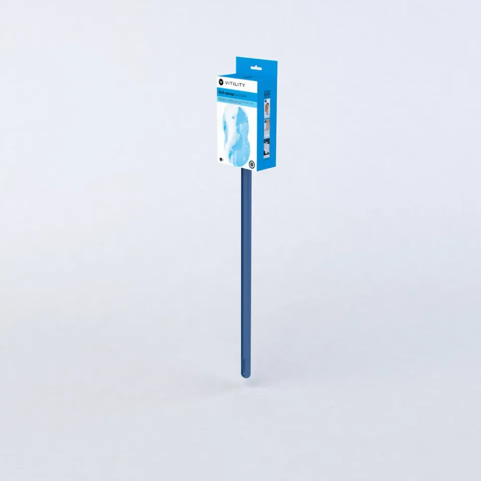 Vitility badesvamp bøyelig 59 cm blå