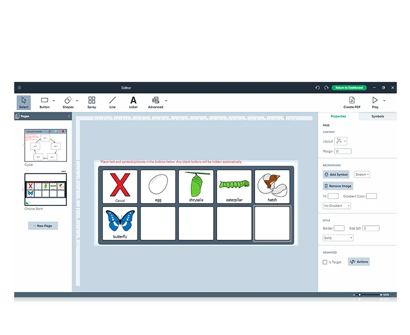 Tobii Dynavox Boardmaker 7 symbolprogram Windows