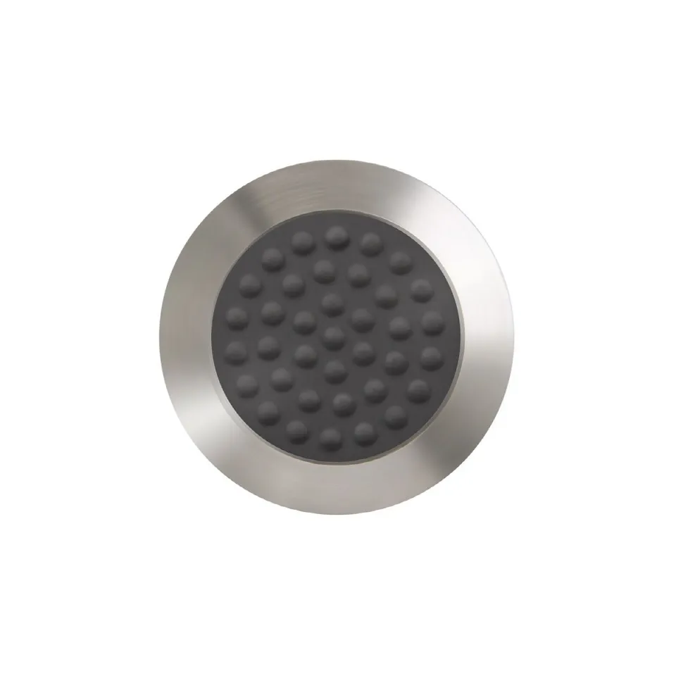 Adaptor fareelement aluminium Ø 35 mm til lim
